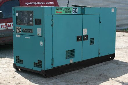 Б/у Дизельная электростанция мощностью 40 кВт